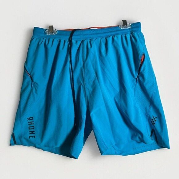 RHONE Athletic Workout Performance Shorts Mens Size Medium.      F - Picture 1 of 11